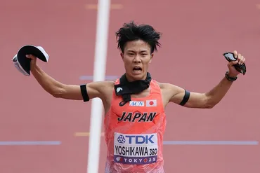 世界陸上男子20キロ競歩 吉川絢斗が7位入賞 写真特集1/20