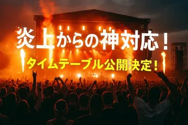 CROSS ROAD Festタイムテーブル非公開で炎上！なぜ？IZAMの神対応で公開決定までの経緯を解説 