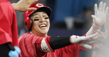 形になってきた」交流戦連勝スタート、小園・末包・坂倉の好調で、やりくり上手のカープ新井監督がようやく口にした成長の手応え(2/3)