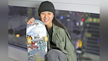 スケートボード・開心那は「グラインド」で世界と勝負、「マスター」少女の挑戦 : 読売新聞