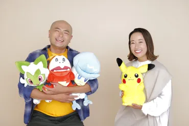 あばれる君ファミリー】小１の息子「ちびれる君」も妻も、家族全員ポケモンアニメ大好き！あばれる家のポケモン愛や子育てについてたっぷり聞きました 