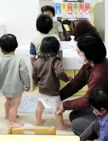 お迎えで受け取るあの「重い袋」もうなくなる?保育所でおむつ処分推奨へ 保育士にもメリット