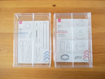 100均ダイソー】引き出しの収納におすすめ!PSクリアケースの活用法をブログで解説