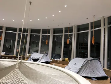 初心者向け!冬でも屋内キャンプができる「植村直己冒険館」「どんぐりbase」@兵庫県豊岡市