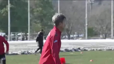 カズが福島ユナイテッドFCに初合流!全体練習でチームメートと汗を流す