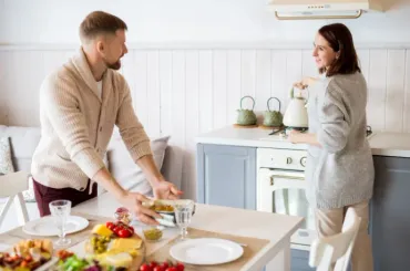 同棲カップルや共働き夫婦の家事分担がうまくいくコツは？家事分担アイデア集omotte magazine from  ANNIVERSAIRE