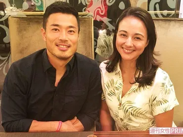 ラグビー山田章仁選手の妻・山田ローラが語る「家族」（週刊女性PRIME）