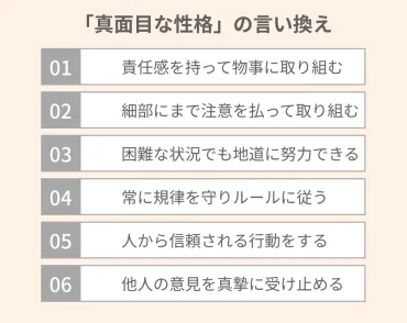 自己PRで「真面目さ」を効果的にアピールする方法!言い換え・例文付き