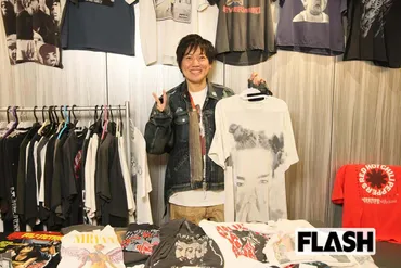 元RADWIMPS・桑原彰「いまは『変なヤツが転売始めた』でいい」ヴィンテージTシャツ店開店への思いを語る 