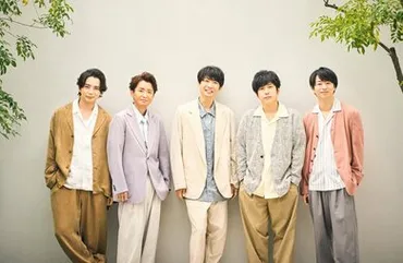 嵐の約5年ぶりとなる新曲゛Five゛リリース決定 活動終了日にCDパッケージでも発売 