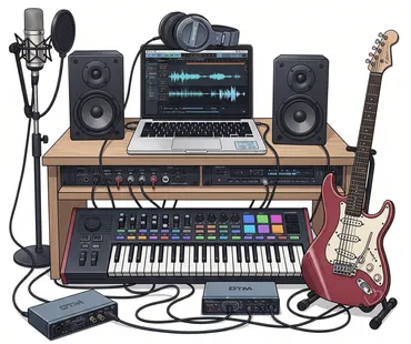 DTM】に必要なものは?最低限の機材を揃えて楽しい音楽制作を!