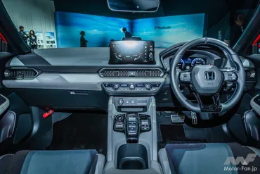 新型ホンダ・プレリュードのインテリア詳密解説】ドライバーだけでなく、ふたりのための特別な空間を 