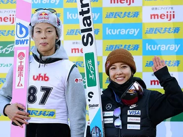 高梨沙羅いわく小林陵侑は「天才。私と真逆」 LINEで祝福とスタンプ、涙の失格とハグ…゛25歳同い年゛の優しくて美しい関係性 