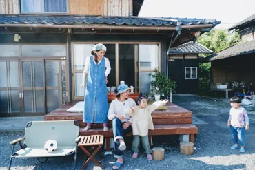 移住先を探す旅に出て見つけた、海も山も望める丘の上。 