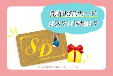 免許のSDカードはいらない、いる？優遇店と割引率をチェック！ 