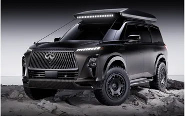 インフィニティの最上位SUV『QX80』、「トラック」と「テレイン」2台の高性能コンセプト公開 