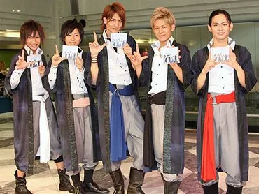 島田紳助プロデュース 新選組リアン握手会におよそ1,000人の女子が来場！