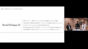 言語生成AIで実現するOne to Oneの顧客コミュニケーション
