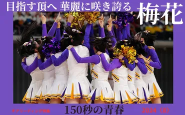 150秒の青春】梅花高 ジャパンカップ、高校選手権で準V~日本一へ華麗に咲く花