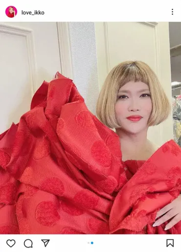 IKKOのインスタグラム(@love_ikko)より フィッティングの様子― スポニチ Sponichi Annex 芸能