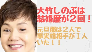 大竹しのぶは結婚歴が2回!元旦那は服部晴治とさんま!野田秀樹とは事実婚!