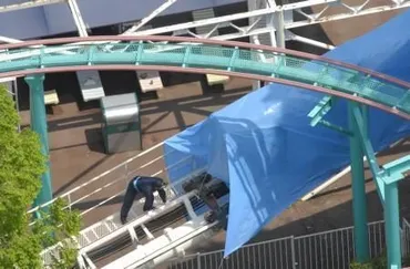 コースター事故 車軸 エキスポランドのみ交換せず