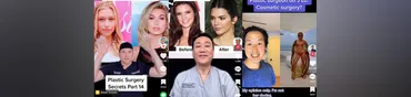 TikTok で有名人の整形手術が大きな話題に。そしてそれが物議を醸している