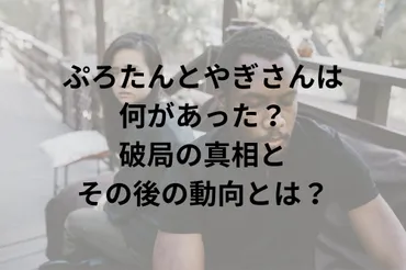 ぷろたんとやぎさんは何があった?破局の真相とその後の動向とは?