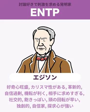 ENTP型ってどんな性格?強み弱み、適職、恋愛、あるあるなどの特徴も完全網羅