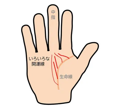 開運線で人生の転機がわかる? 占い師が見方と意味を教えます【手相占い】