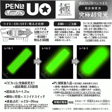 ペンラUO ピュア Sサイズ グリーン