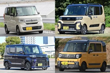 2022年】ダイハツ タントVSスズキ スペーシアVSホンダ N