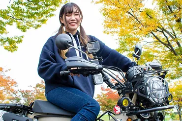 バイク女子゛アッキーがバイクに目覚めたキッカケ 父親の猛反対も内緒で免許取得