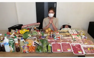 78万回再生!子どもが8人いる大家族の1週間の買い物&食費を大公開!