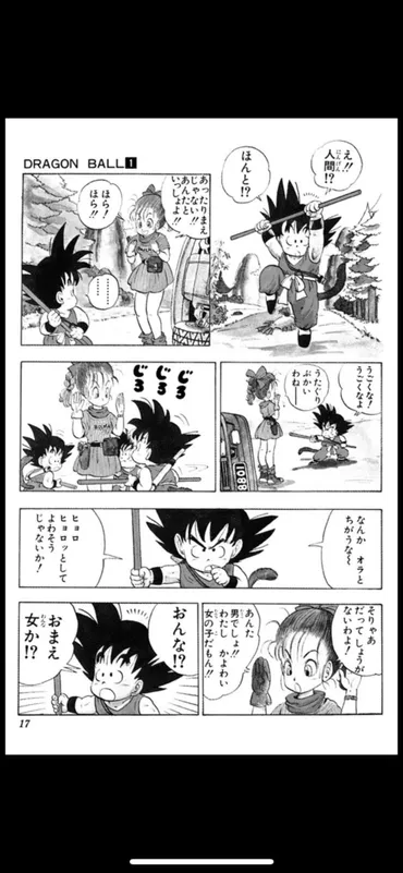 ドラゴンボール』初期シリーズ【悟空とブルマ】の出会いについて