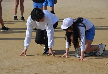 陸上競技部】五月が丘小学校で陸上指導会を実施
