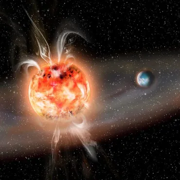 赤色矮星のフレアにさらされる惑星ではオゾン層の形成が促されているかもしれない