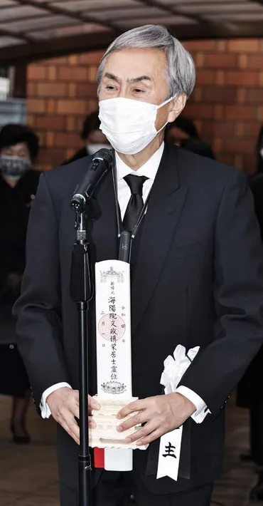 石原慎太郎さん告別式、4人の息子が運び出棺 弔問客から「先生ありがとうございました」の声