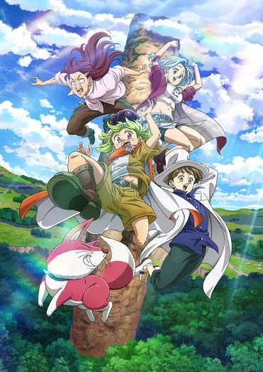 七つの大罪 黙示録の四騎士」新たなティザービジュアル、キャラクター設定画公開