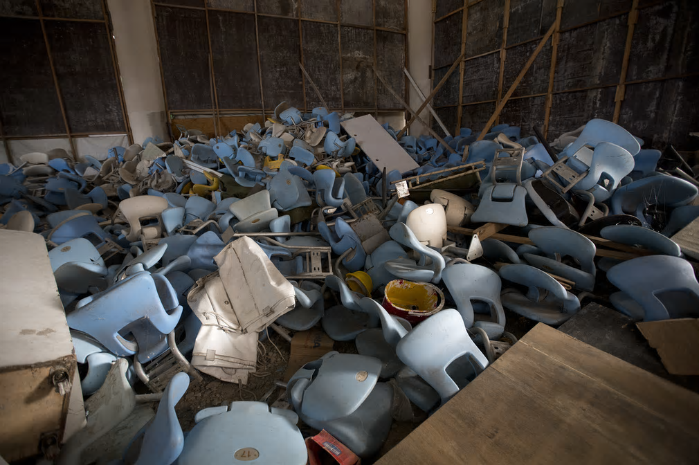 リオ・デ・ジャネイロオリンピックの会場の半年後・・・見るも無残な廃墟と化す